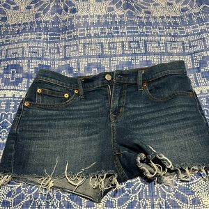 Gap denim Jean cut off shorts size 28